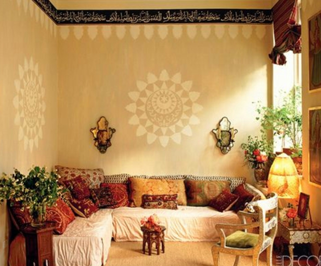 living room indian wall art