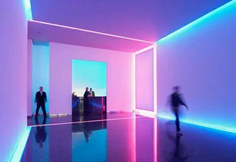 Concept lighting installed in a passage