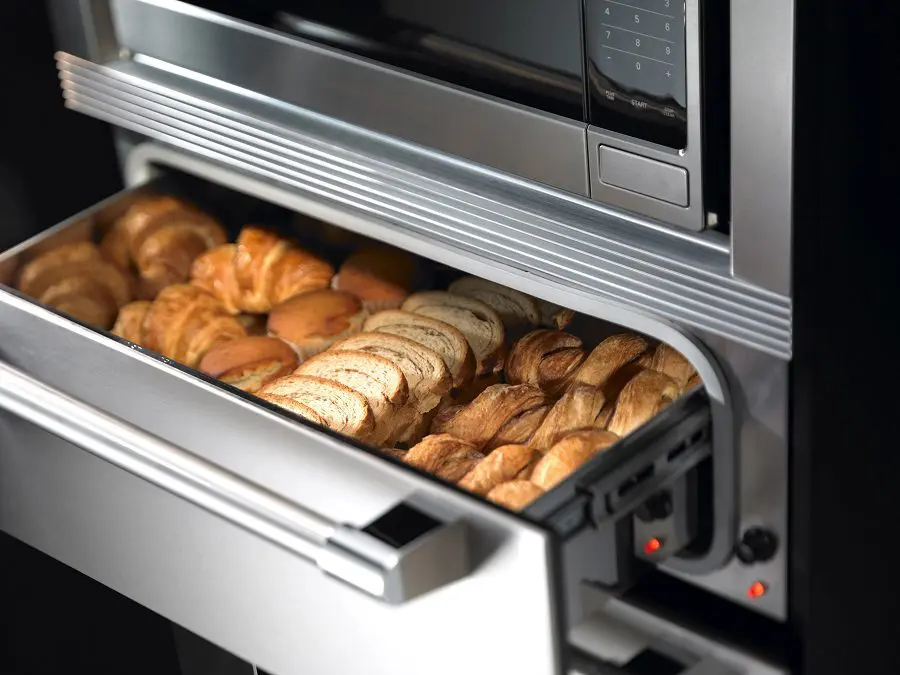 Warming Drawer in Kitchen