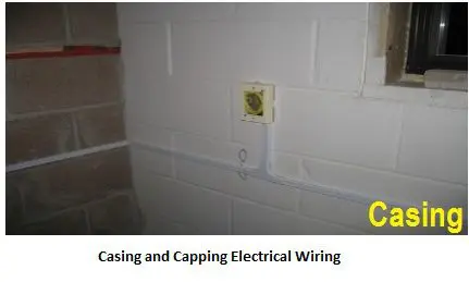Casing and Capping Electrical Wiring