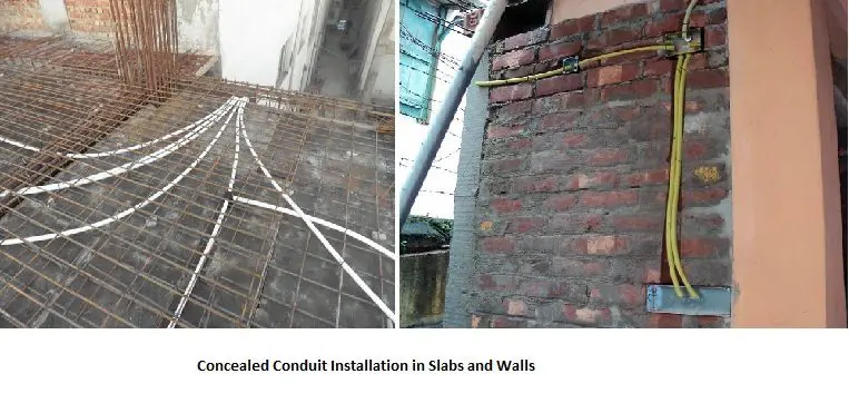 Concealed Conduits Installation