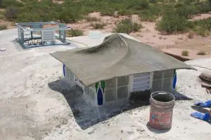 Dome Constructed out of Ferro-cement concrete