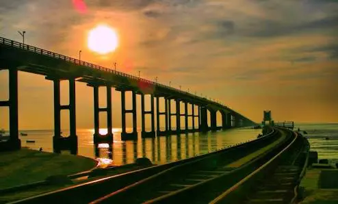Pamban Road Bridge