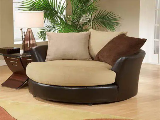 Over sized sofa as focal point