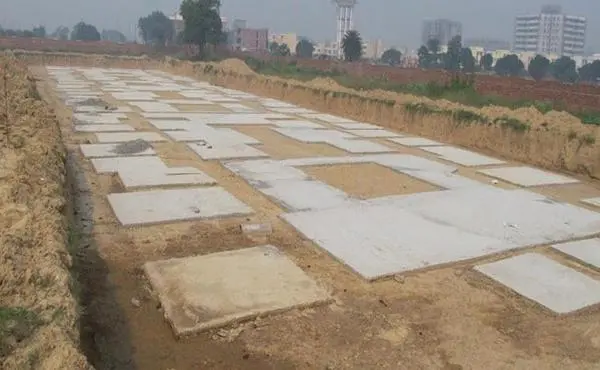 Plain Cement Concrete Below Reinforced Cement Concrete