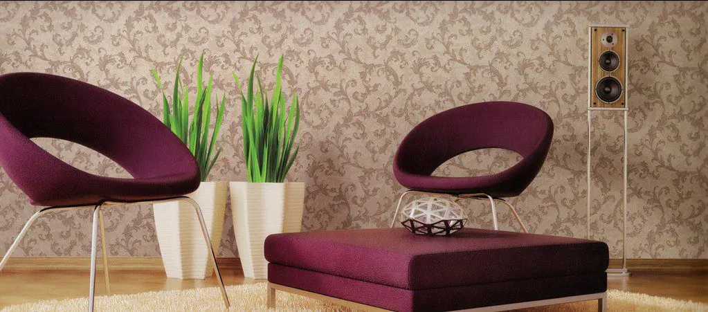 bold colour sofa as focal point in living rom