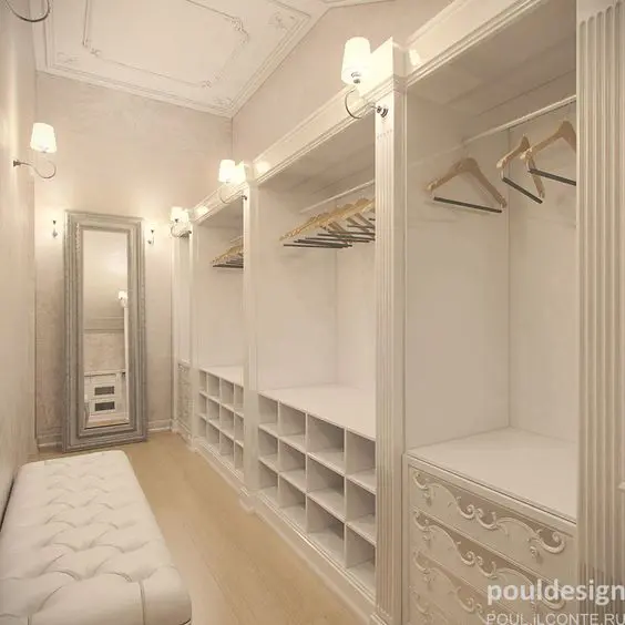 Choosing Dressing Space Storage (L-Shaped)