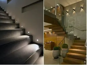 Lighting up the Staircase with Lights