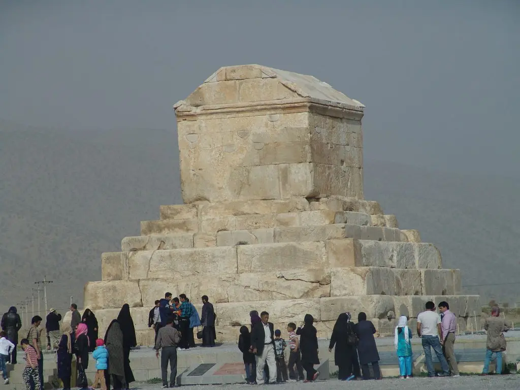 Tomb of Cyrus is said to be the oldest base-isolated structure in the world