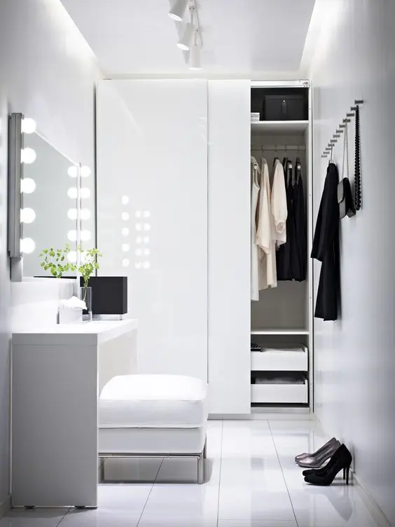 Walk-in Closet with Dressing Table