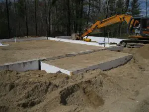 Fine Grade Sand Backfilling