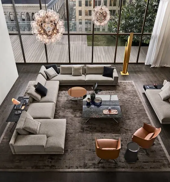 Finalising Layout of Sofa in Living Room
