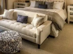 Neutral Shades in Sofa Cushion