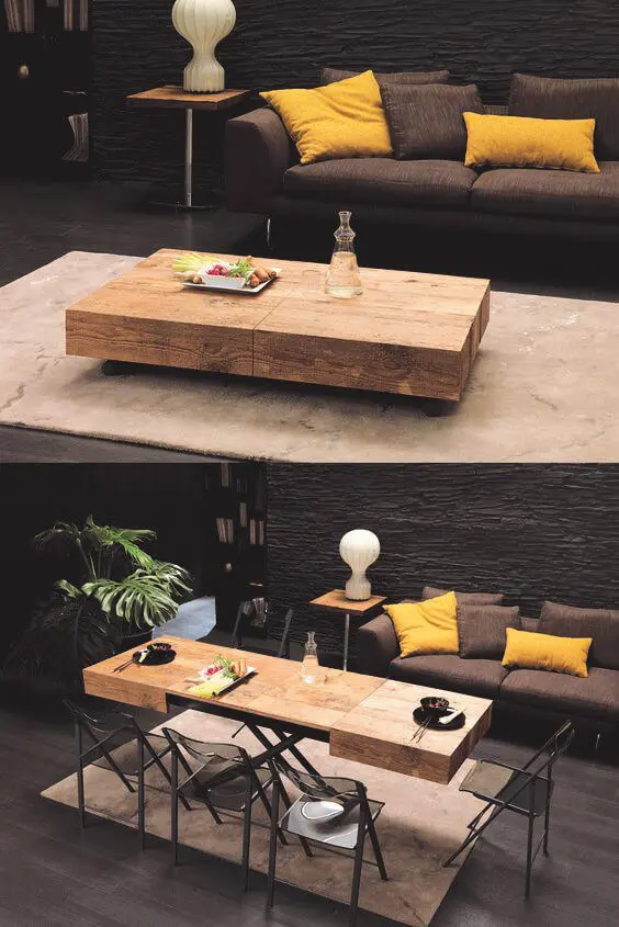 Using Transformable Furniture