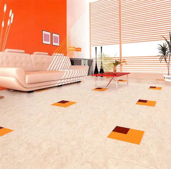 vitrified tiles flooring with Deisgn