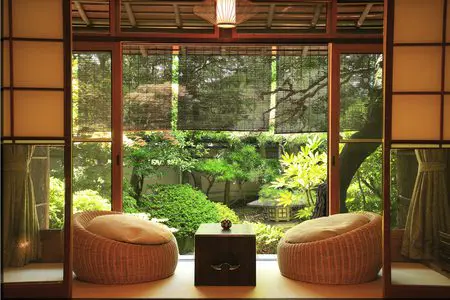 Zen-Styled Balcony Design Idea
