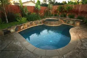 Backyard Pool designed for House Parties
