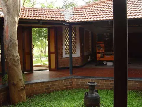 Chennai House Frontal Veranda
