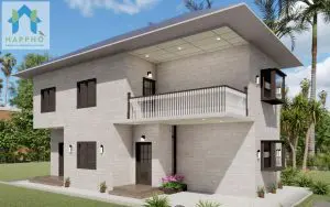 35x52 modern house plan