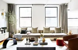 living room furniture ideal dimensions