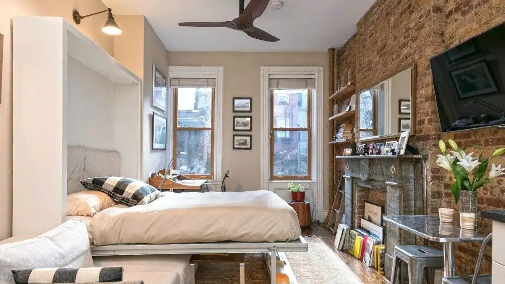 Furniture Lined with the Wall