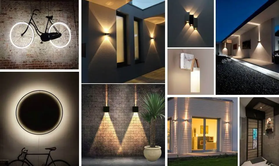 Use of Wall Scones and wall lights in different areas