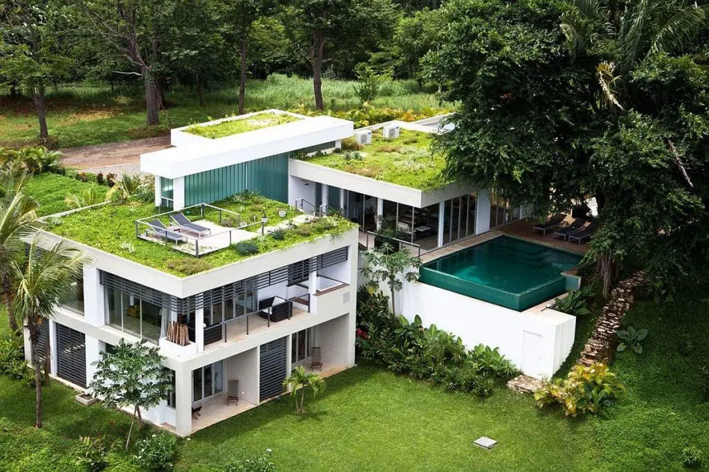 Terrace garden in a weekend homes-2