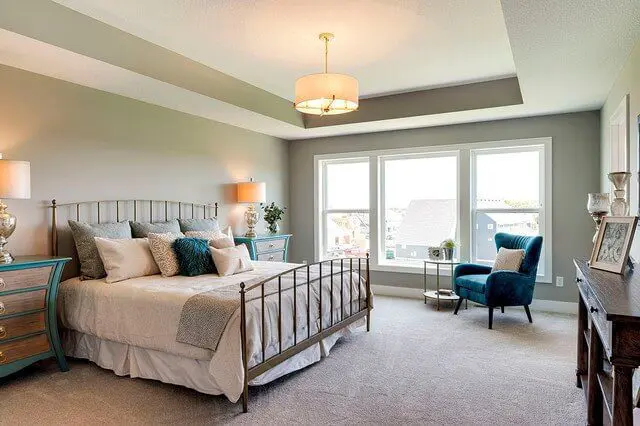 bedroom with little or no storage in bedroom in weekend home