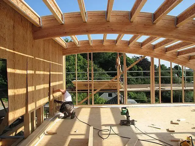 wood as a green building material
