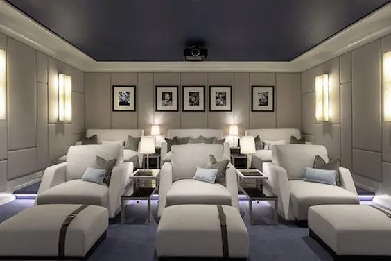 A home theatre - Entrance Den