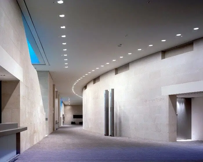Concealed services with false ceiling covered