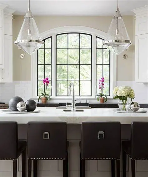 Shallow arched framed arches