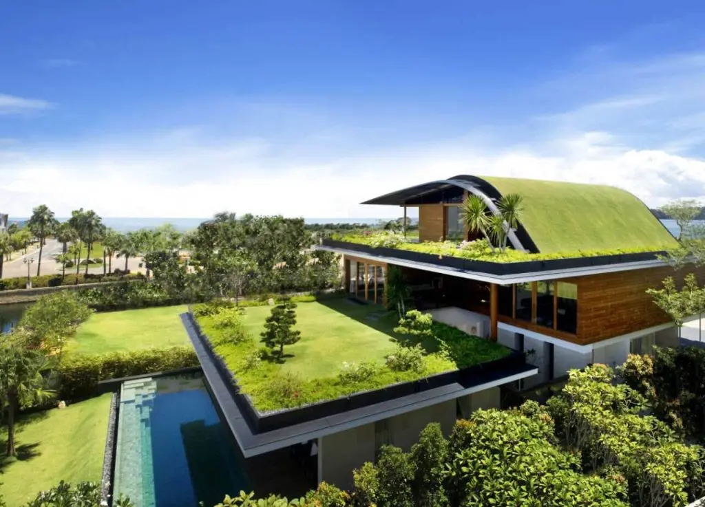 Using Sustainable and local materials to reduce carbon footprint while construction of houses