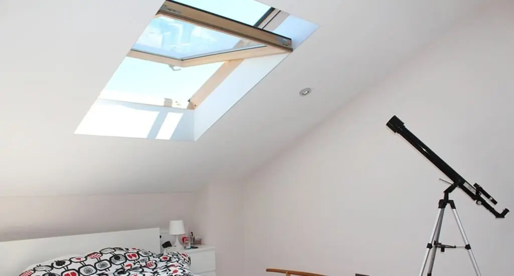 Skylight that can be opened for good ventilation