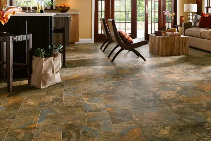 Travertine Flooring in a Indian Living Room