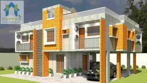 double floor normal house design