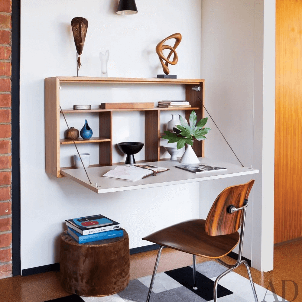 using empty space to create work from home space