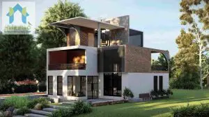 3d house design plan for 2 bedroom house