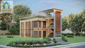 modern house design for 3 bedroom house