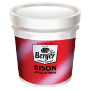 Get Best Quote for Berger Paints - Bison Acrylic Distemper Online