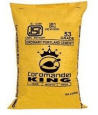 Get Best Quotes for Coromandel King OPC 43 grade Cement Online in India