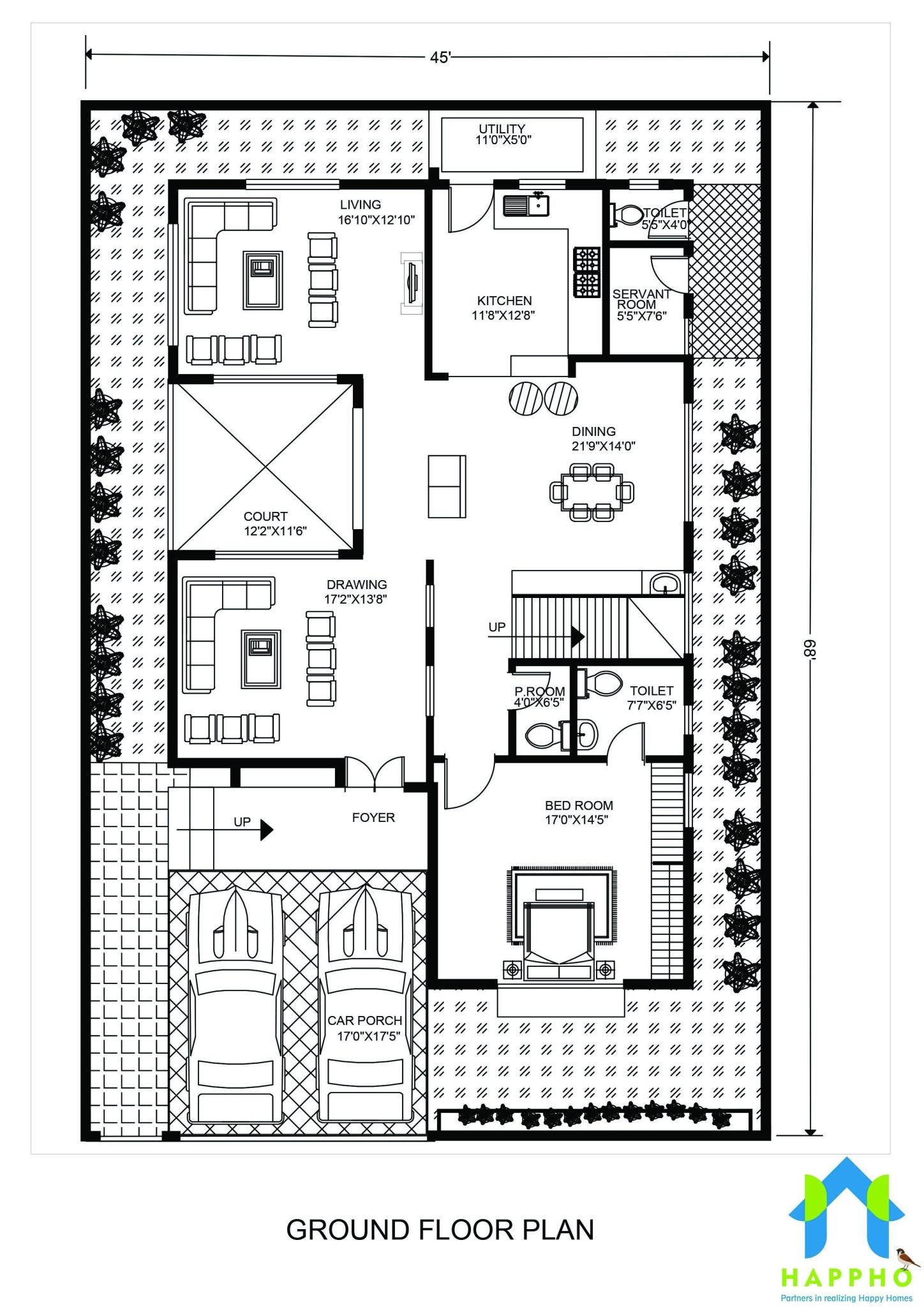 floor-plan-for-45-x-68-feet-plot-3-bhk-3060-square-feet-340-sq-yards