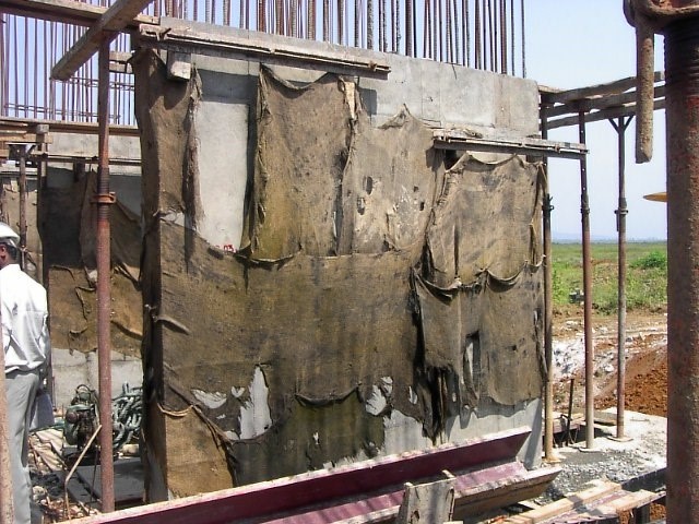 Finishing of Wall concrete