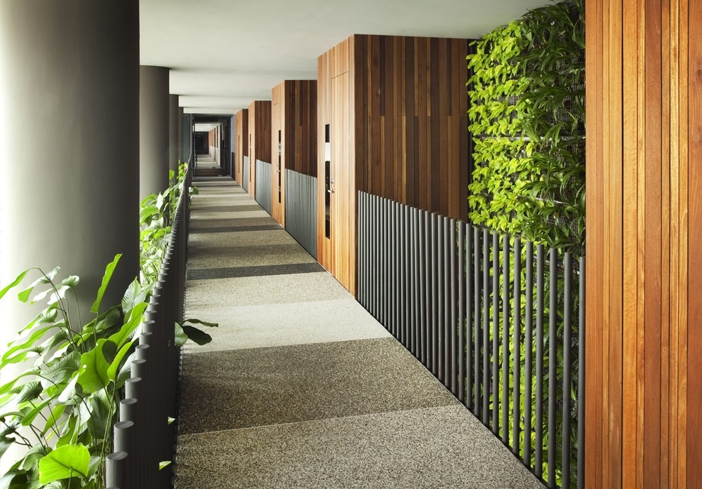 Modern, Ventilated Corridor
