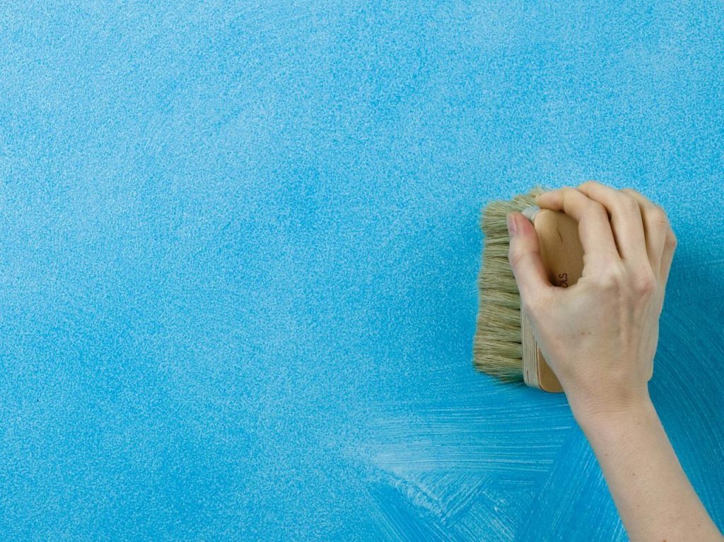 Stippling Texture Painting for walls