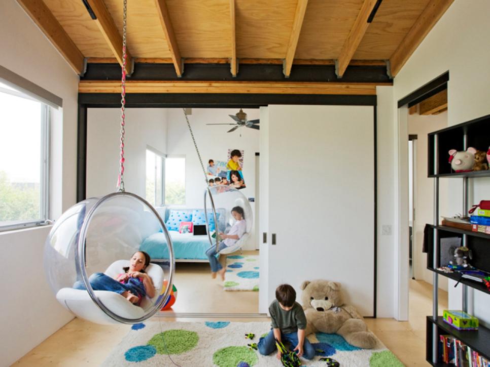 Hanging Seating in Children Play area