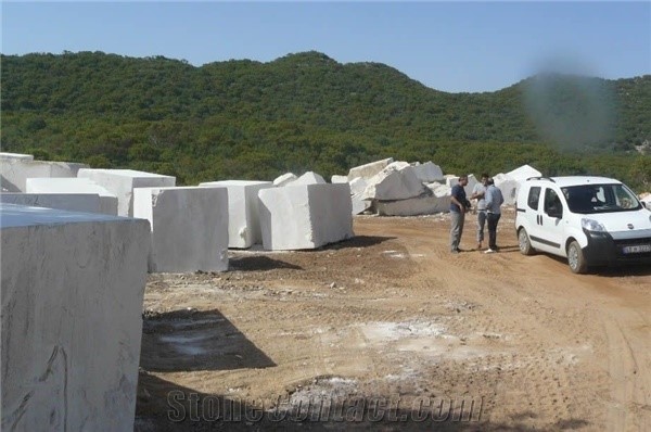 Marble Blocks ready to be transported for cutting