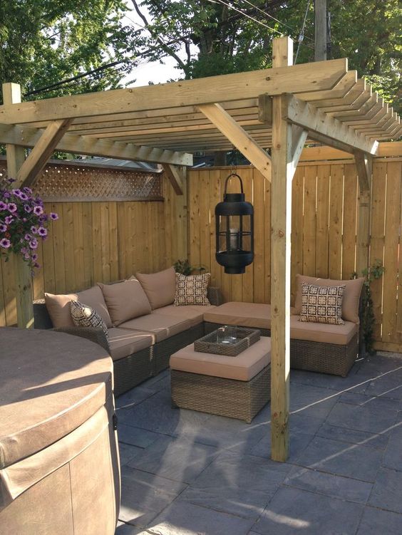 Pergola with Open Seating