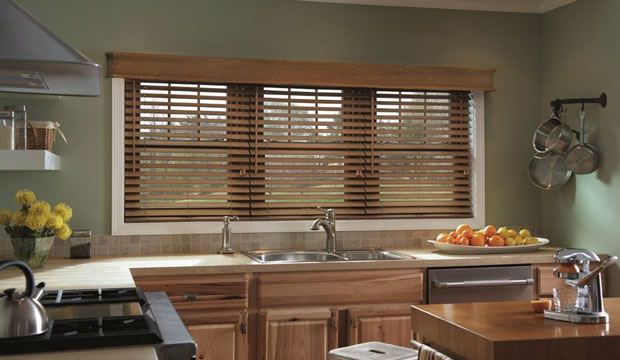 Fauxwood Blinds for Windows
