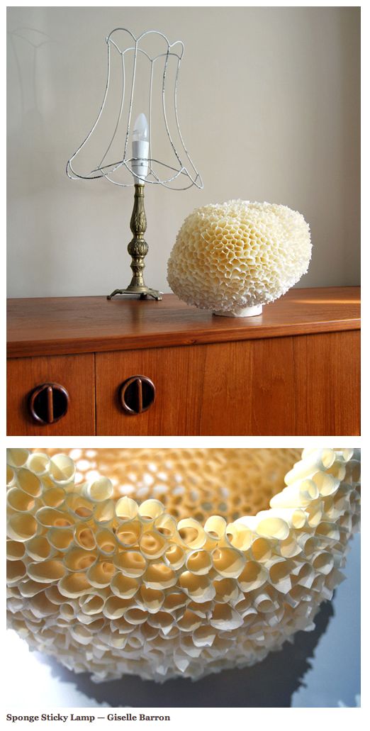 Sponge shaped beautiful Lamp Design